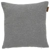 Coussin déco Solfia gris ardoise 45x45cm - Hespéride