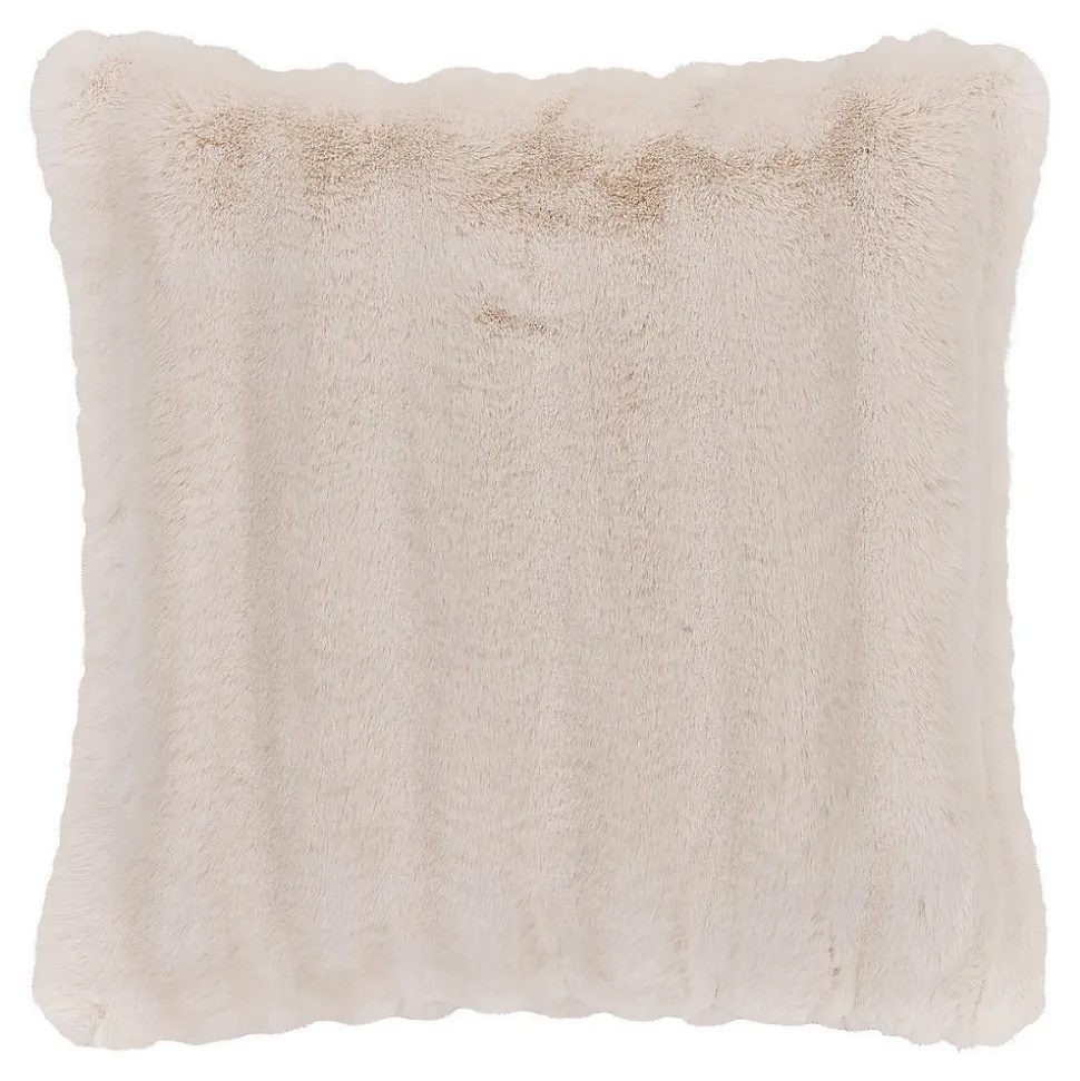 Coussin Décoratif Galena, Blanc, Polyester, 1x45x45 cm, Seven Design