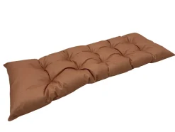 Coussin de banc déperlant terracotta L.120 x l.40 x ep.4cm Ornami