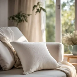 Coussin de garnissage coloris blanc (40x40 cm - Blanc)