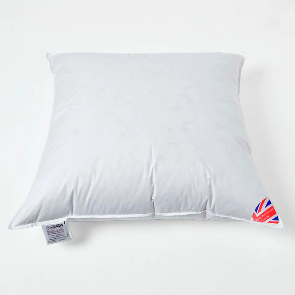 Coussin de garnissage en plumes de canard, 65 x 65 cm - HOMESCAPES