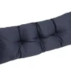 Coussin de palette 120x40cm Coussin d'assise coussin de jardin confortable Coussin de jardin Coussin de palette Bleu foncé