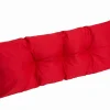Coussin de palette 120x40cm coussin d'assise coussin de jardin confortable coussin de jardin Coussin de palette Rouge