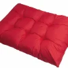Coussin de palette 120x60cm coussin d'assise coussin de jardin confortable coussin de jardin Coussin de palette Rouge