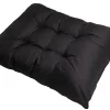 Coussin de palette 120x50cm coussin d'assise coussin de jardin confortable coussin de jardin Coussin de palette Noir