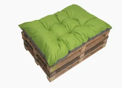 Coussin de palette 120x80cm, coussins de banc Citron vert, coussin extérieur/intérieur coussins de sol confortables