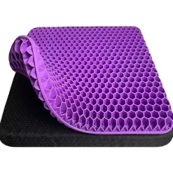 Coussin de siège en gel Violet Herzberg HG03169-PUR