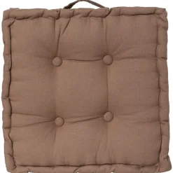 Coussin de sol - 40 x 40 cm Taupe