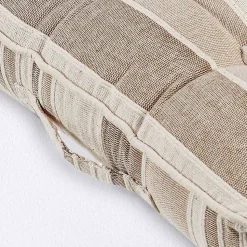 Coussin de sol beige - morocco - HOMESCAPES