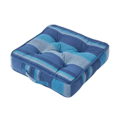 Coussin de sol bleu - morocco - HOMESCAPES