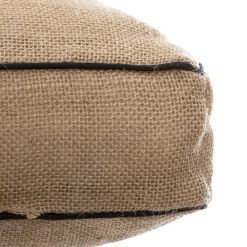 Coussin de sol Cacao en jute 40x40 cm - Atmosphera