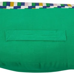 Coussin de sol Disso vert 48x48cm - Atmosphera