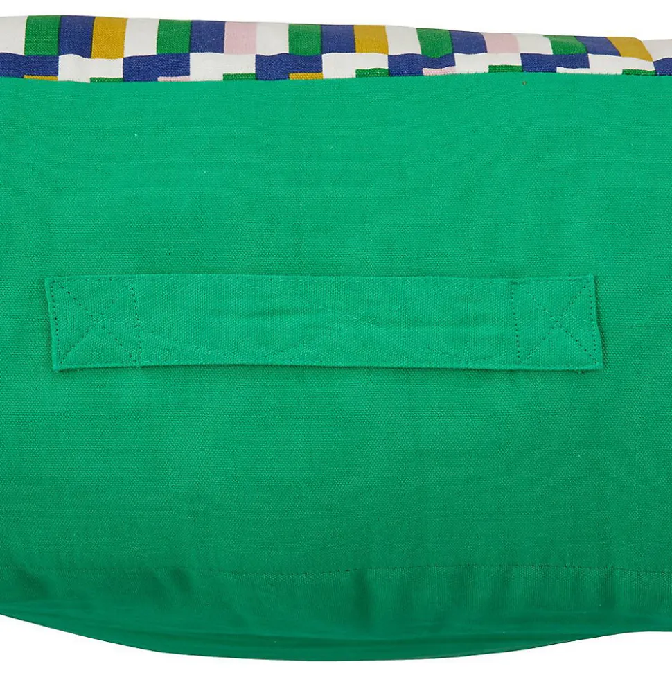 Coussin de sol Disso vert 48x48cm - Atmosphera