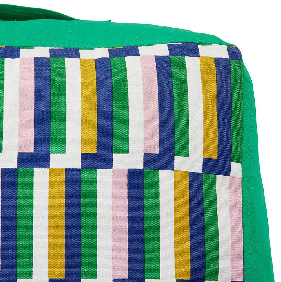 Coussin de sol Disso vert 48x48cm - Atmosphera