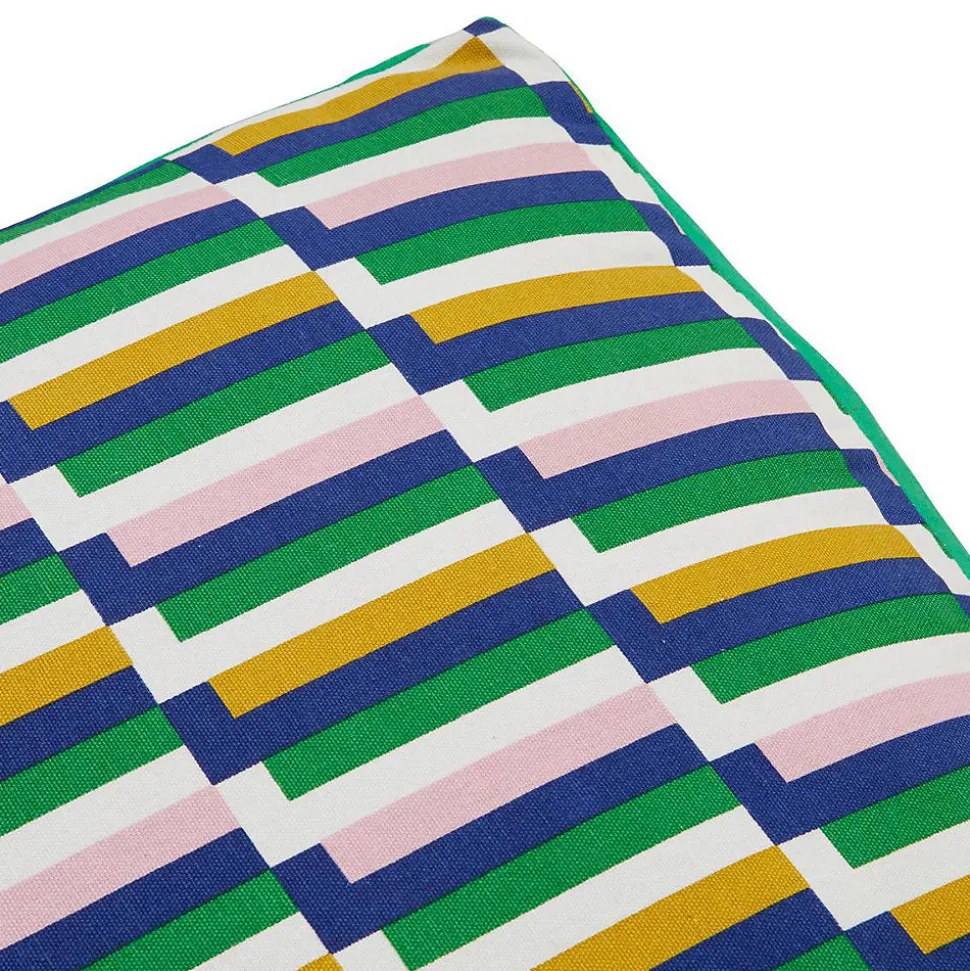 Coussin de sol Disso vert 48x48cm - Atmosphera