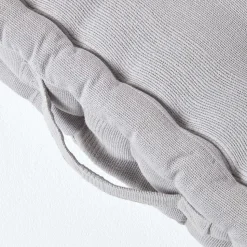Coussin de sol gris clair - rajput - 40 x 40 cm - HOMESCAPES