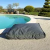 Coussin de sol inter / exter (71x71x35 cm - Gris anthracite)