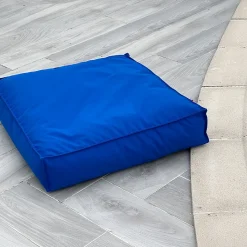 Coussin de sol inter / exter (71x71x35 cm - Bleu)