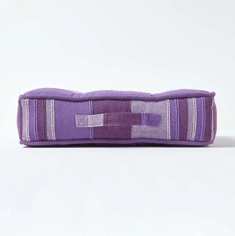 Coussin de sol mauve - morocco - HOMESCAPES