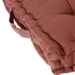 Coussin de sol terracotta 40x40 cm - Atmosphera