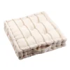 Coussin de sol 45x45 cm St Trop lin coton