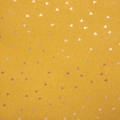Coussin enfant Berlingot nuage - coton - jaune ocre - 45x28 cm - Atmosphera