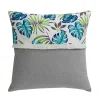 Coussin EXOTIC BLUE 50X50 déhoussable