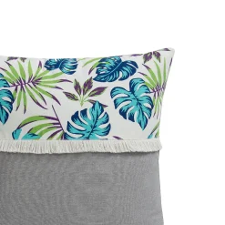 Coussin EXOTIC BLUE 50X50 déhoussable