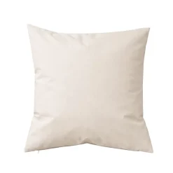 Coussin extérieur imperméable et déhoussable MINORQUE (50x50 cm - Ecru)