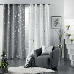 Coussin fleur Bloomy metalise design et moderne