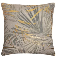 Coussin foil print doré JBY Creation L.50 x H.30 cm
