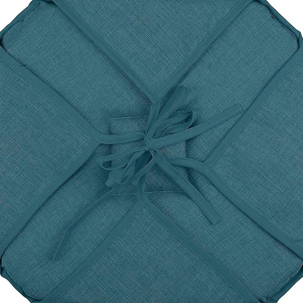 Coussin galette de chaise 4 rabats collection chinee