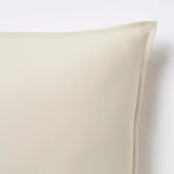 Coussin GoodHome Hiva coloris naturel 45 x 45 cm