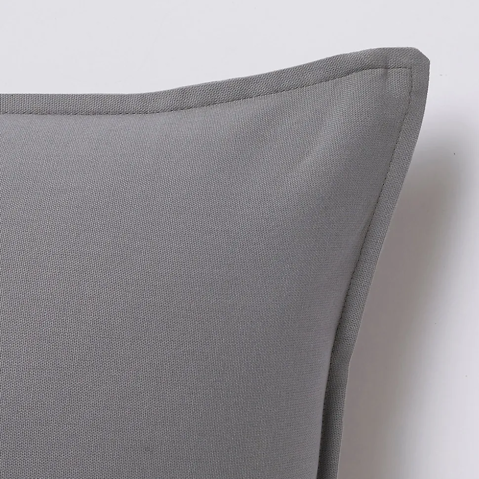 Coussin GoodHome Hiva gris 45 x 45 cm