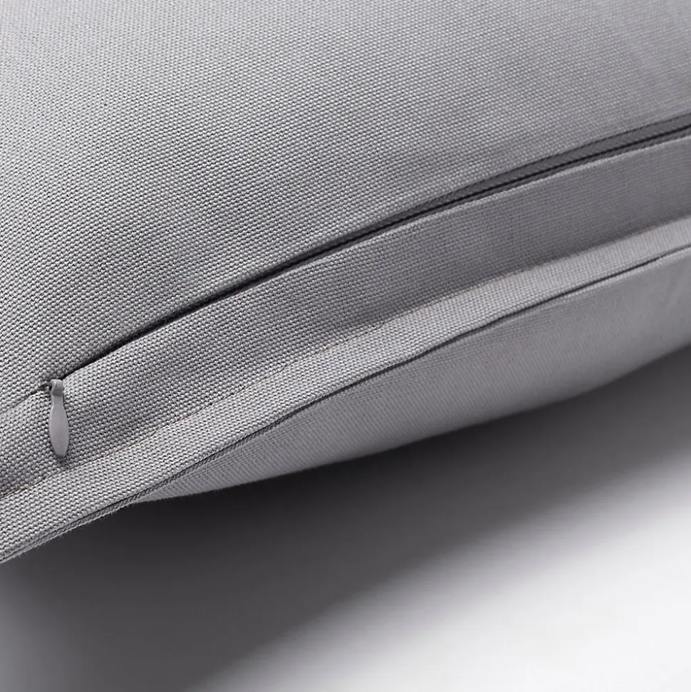 Coussin GoodHome Hiva gris 45 x 45 cm