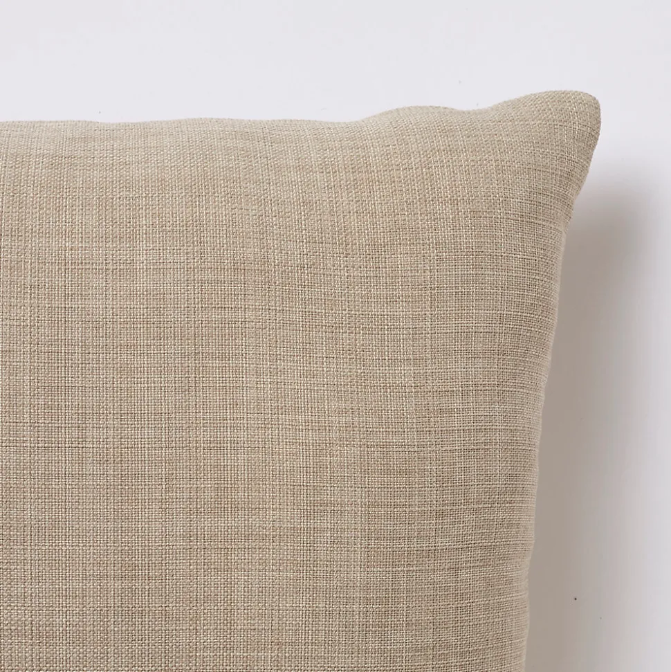 Coussin GoodHome Novan beige 40 x 60 cm