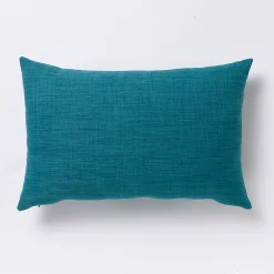 Coussin GoodHome Novan bleu 40 x 60 cm