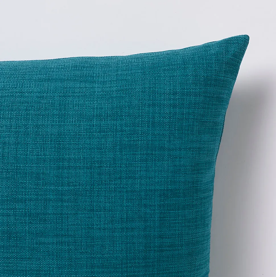 Coussin GoodHome Novan bleu 40 x 60 cm