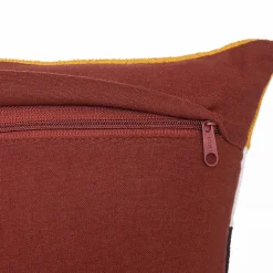 Coussin Hary - motifs brodés - coton - 30x50 cm - Atmosphera
