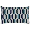 Coussin Hary bleu 50x30cm - Atmosphera