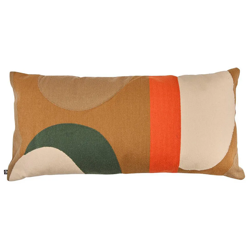 Coussin Hary marron caramel 75x35cm - Atmosphera