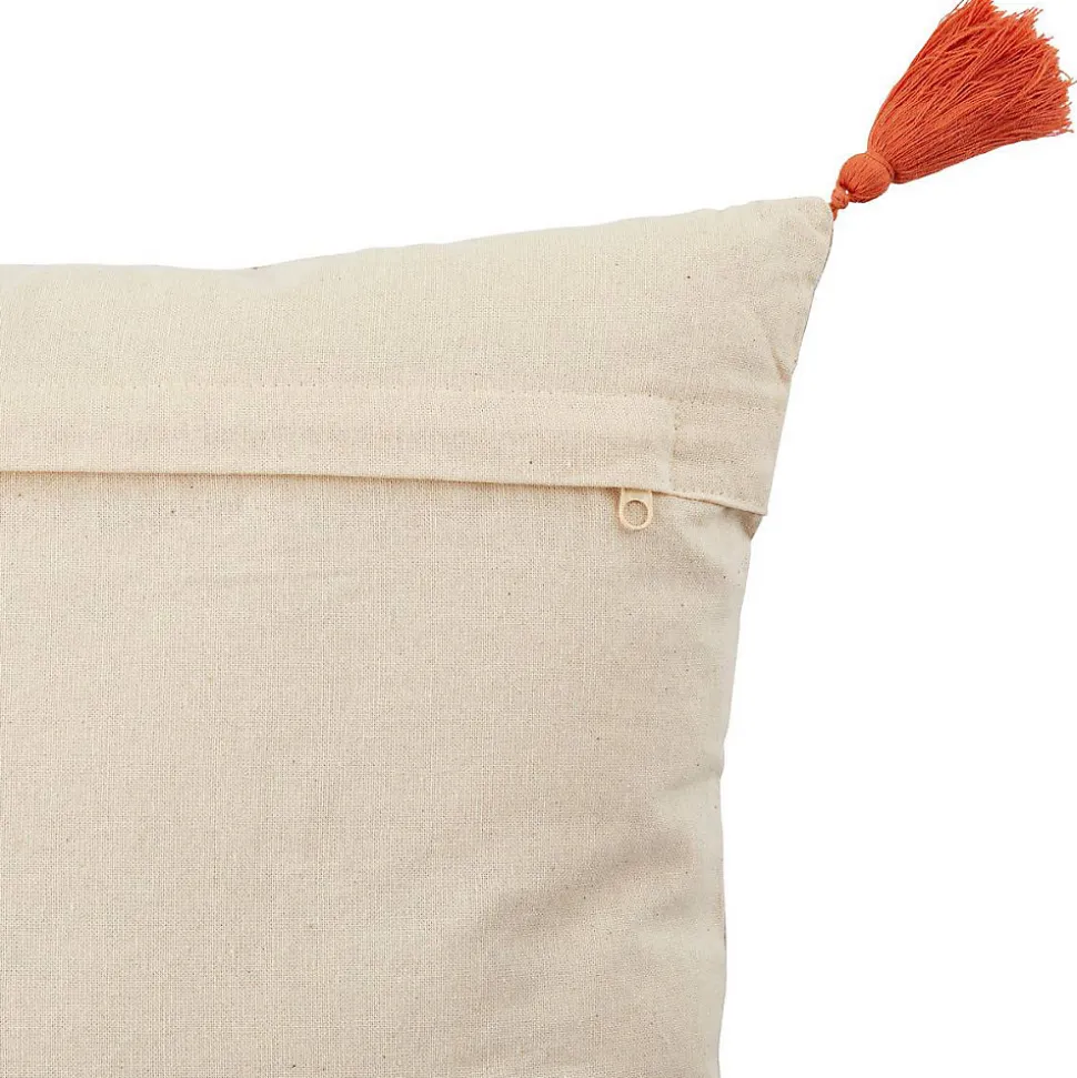 Coussin Ikat jacquard 50x50cm - Atmosphera