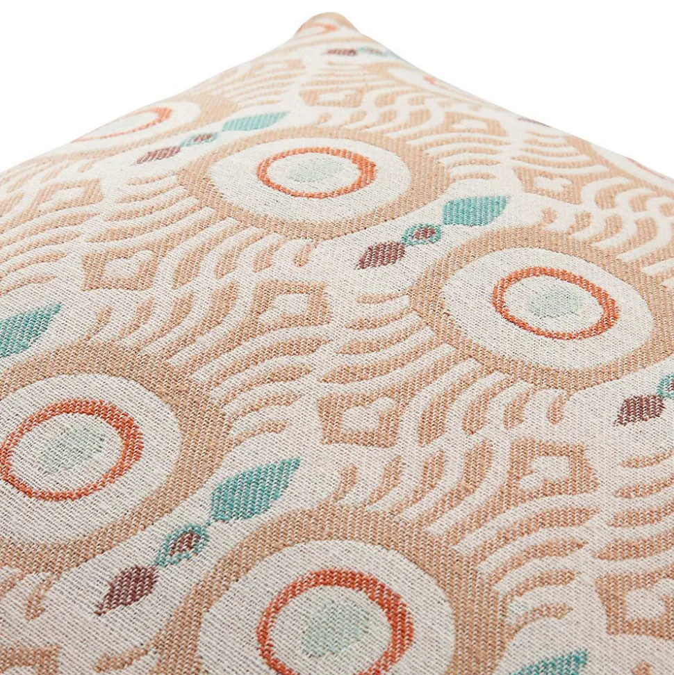 Coussin Ikat jacquard 50x50cm - Atmosphera