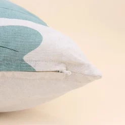Coussin imprimé feuillage 40x60cm
