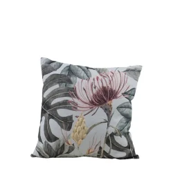 Coussin imprimé floral 45x45cm
