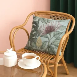 Coussin imprimé floral 45x45cm