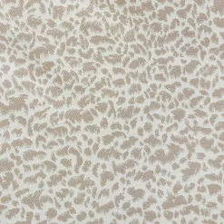 Coussin jacquard abstrait texturé style naturel (45x45 cm - Beige)