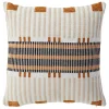 Coussin Jangwa jacquard lin 40x40cm - Atmosphera