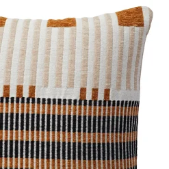 Coussin Jangwa jacquard lin 40x40cm - Atmosphera