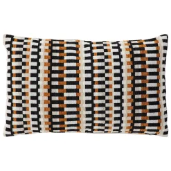 Coussin Jangwa jacquard lin 30x50cm - Atmosphera